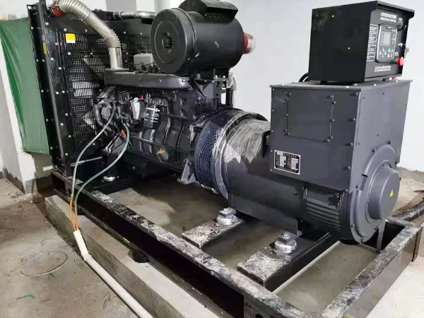 800 kW: n dieselgeneraattorijoukkojen tarkastus sammutuksen jälkeen